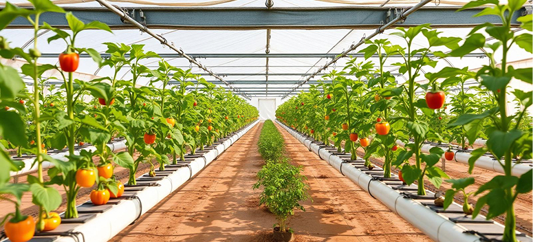 Shed Net Construction and Plantation Management
